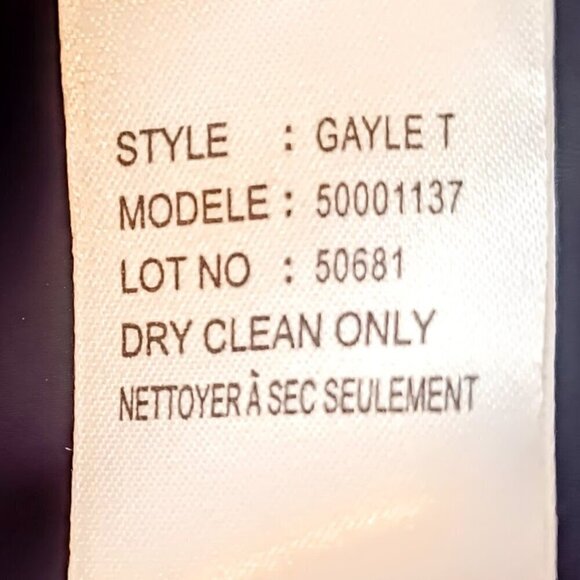 Theory Gayle Black Tuxedo Satin Lapel Wool Blazer NWOT - Picture 8 of 8